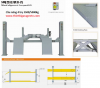 cầu nâng 4 trụ 3,5T